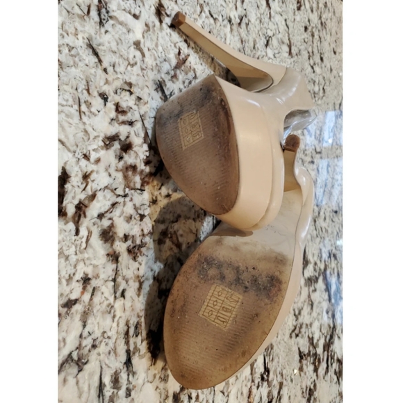 Aldo beige leather heels - Picture 2 of 5